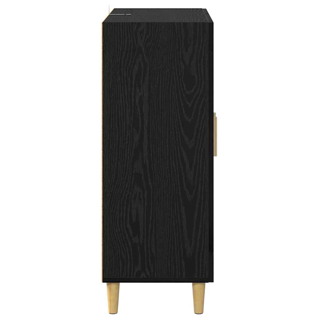 Széf Fekete tölgy 69,5 x 34 x 90 cm Szerelt Fa