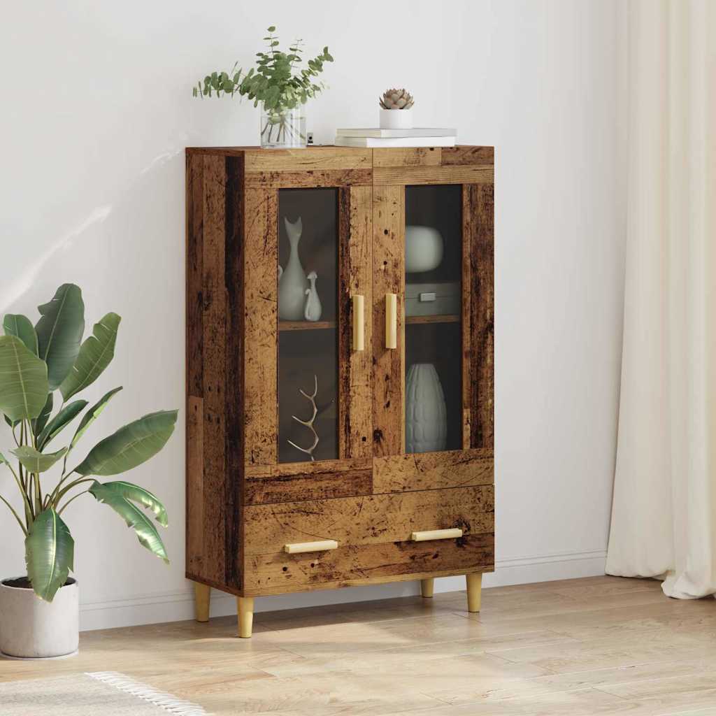 Magasfiú Öreg fa 70 x 31 x 115 cm Szerelt Fa