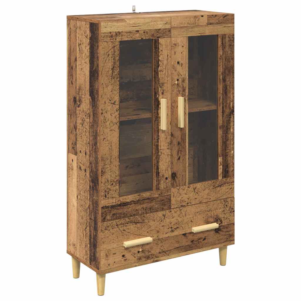 Magasfiú Öreg fa 70 x 31 x 115 cm Szerelt Fa