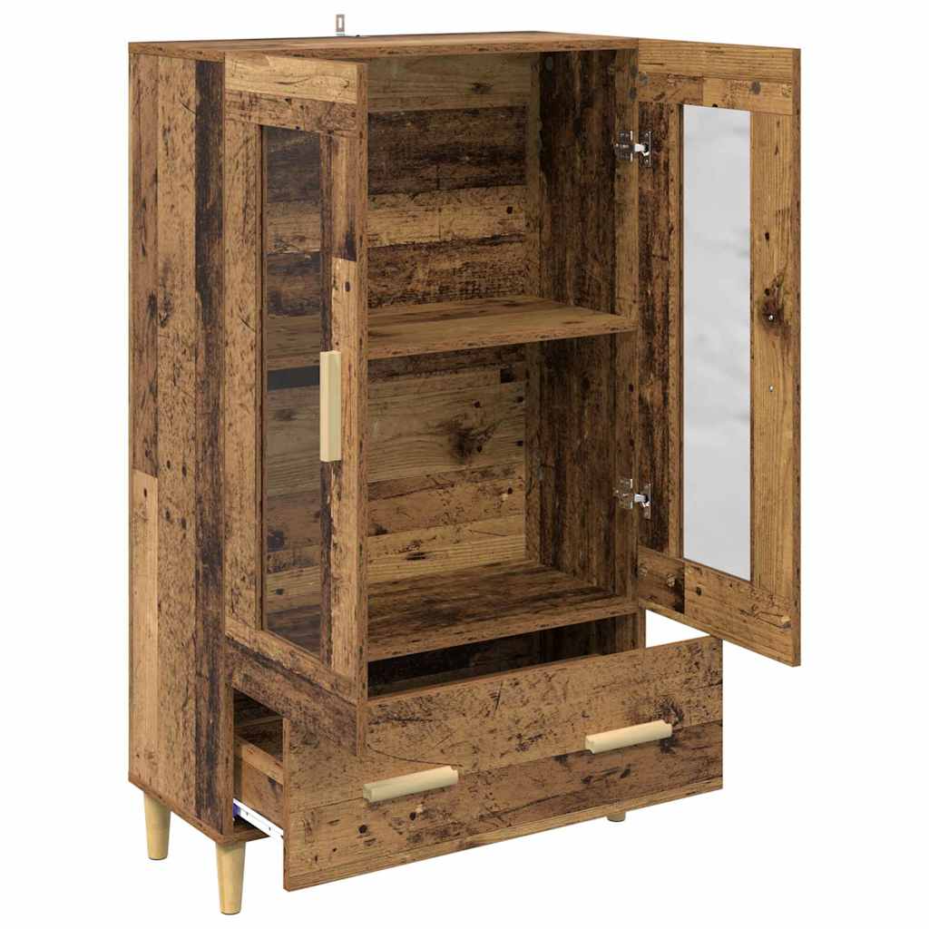 Magasfiú Öreg fa 70 x 31 x 115 cm Szerelt Fa