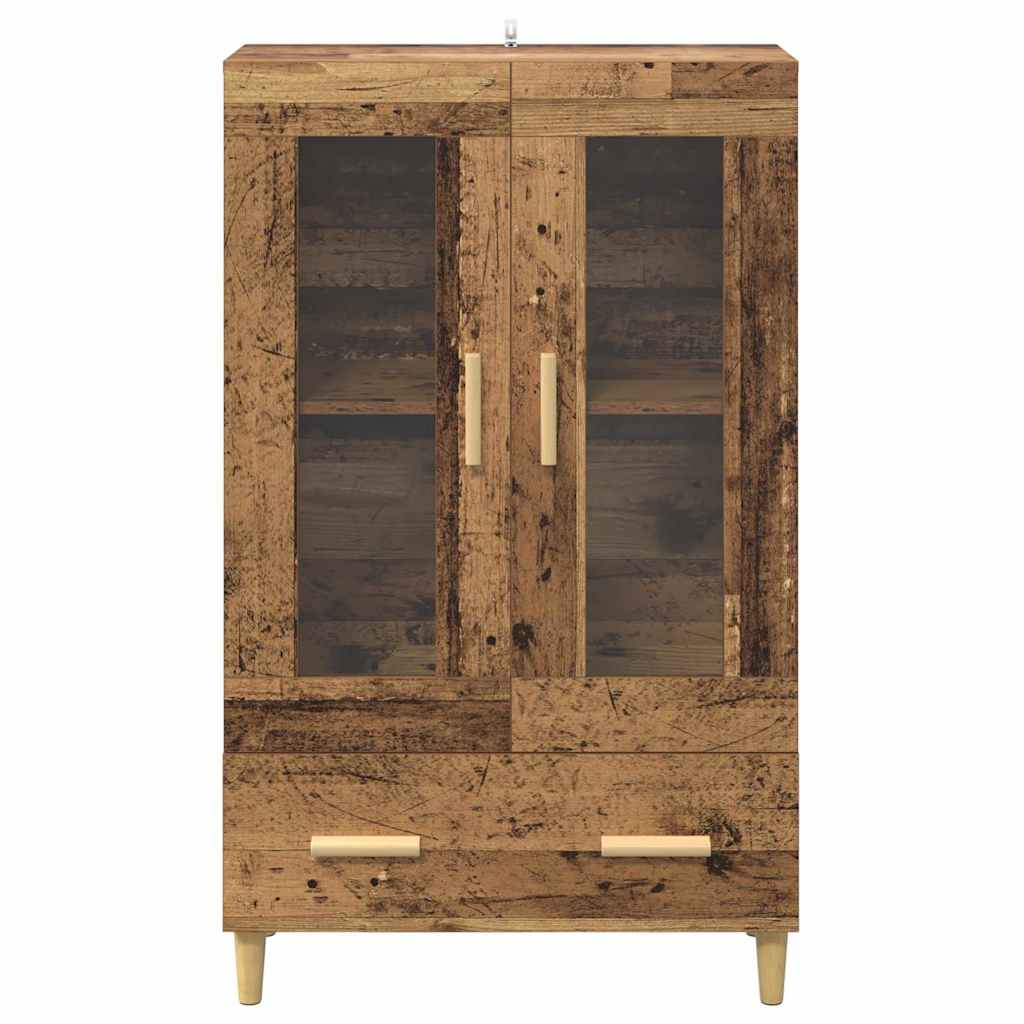 Magasfiú Öreg fa 70 x 31 x 115 cm Szerelt Fa