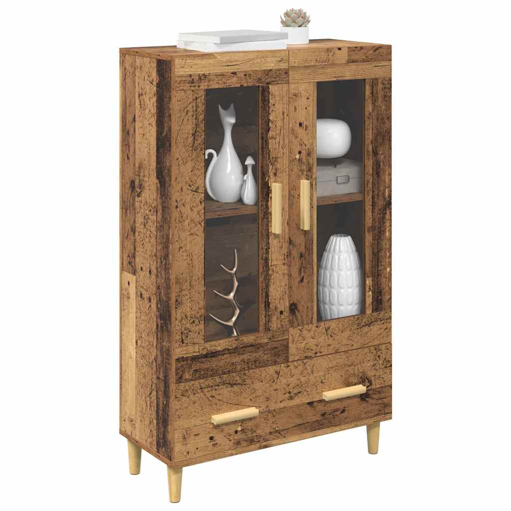 Magasfiú Öreg fa 70 x 31 x 115 cm Szerelt Fa