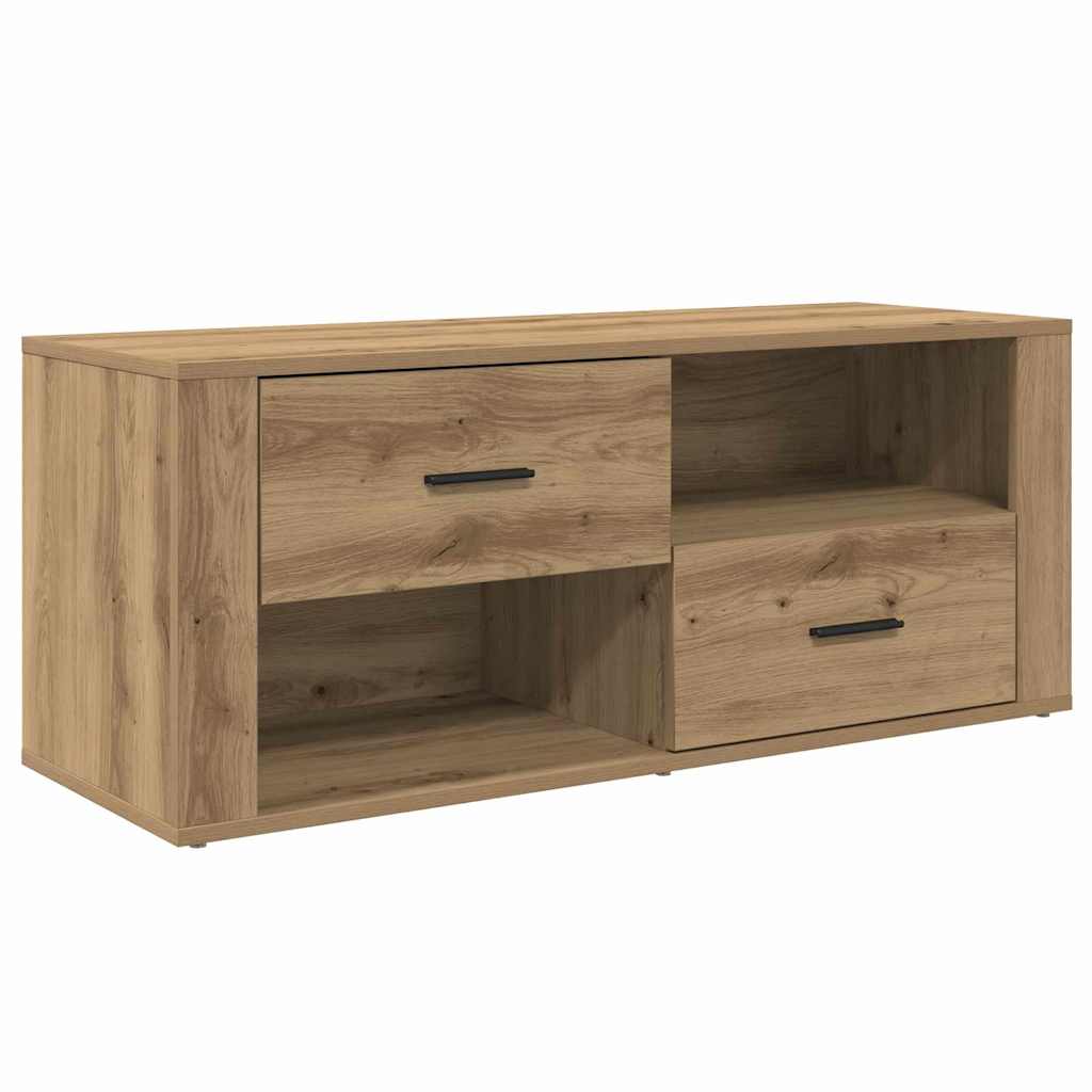 TV szekrény 100 x 35 x 40 cm Artisan tölgy Szerelt Fa