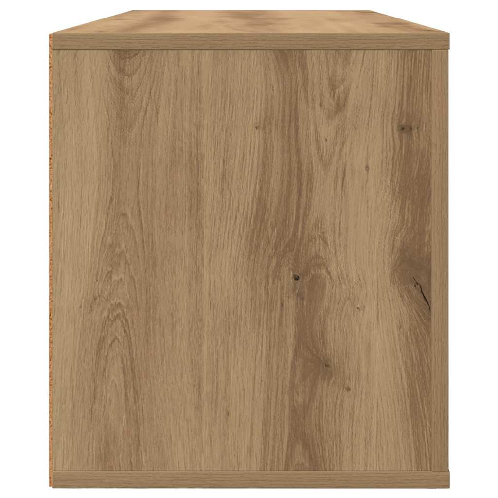 TV szekrény 100 x 35 x 40 cm Artisan tölgy Szerelt Fa