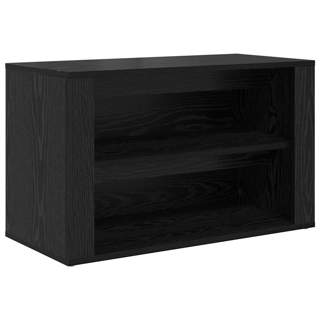 Cipőtartó 75 x 35 x 45 cm Szerelt Fa Musta tammi