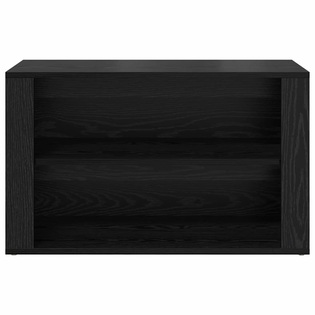 Cipőtartó 75 x 35 x 45 cm Szerelt Fa Musta tammi
