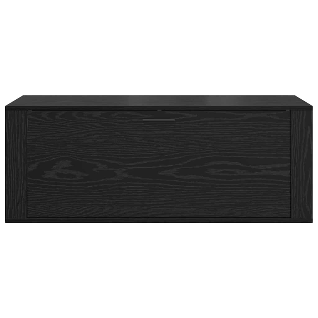 Cipőszekrény 100 x 35 x 38 cm Szerelt Fa Musta tammi