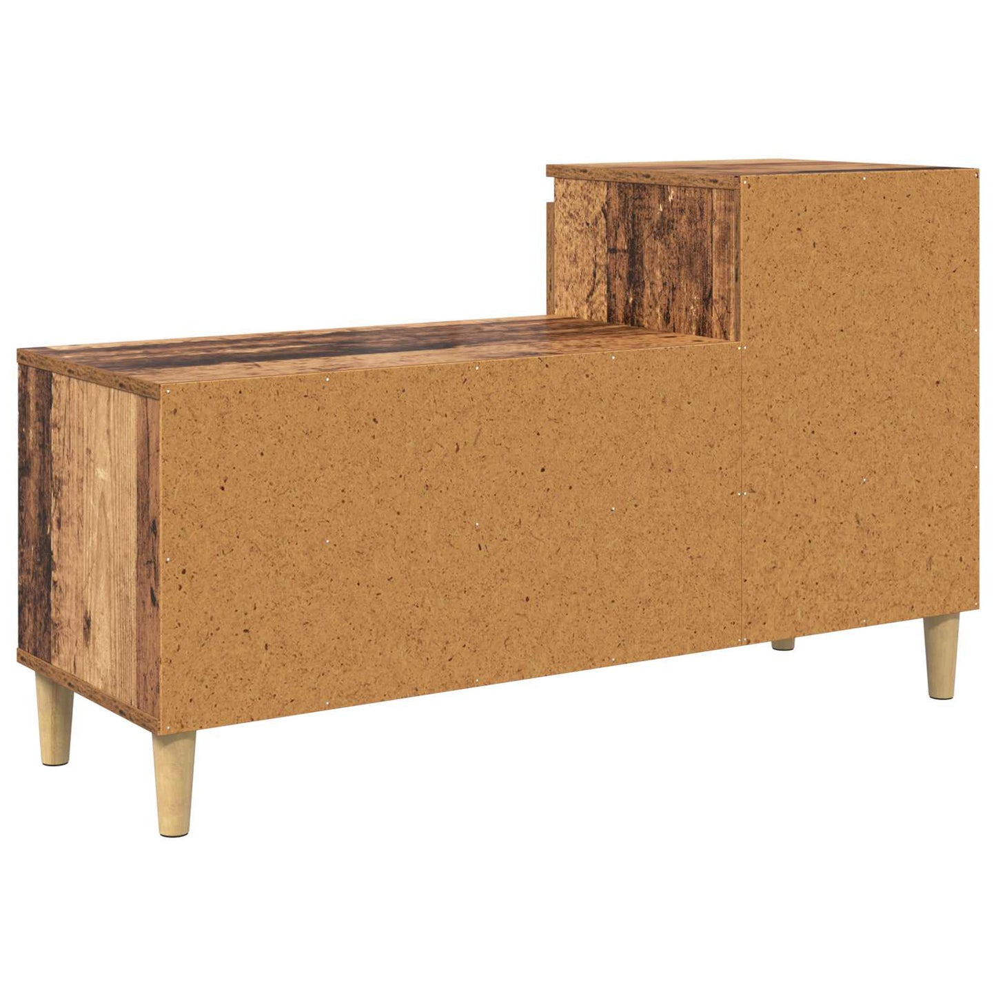 Cipőszekrény 102 x 36 x 60 cm Szerelt Fa Öreg fa