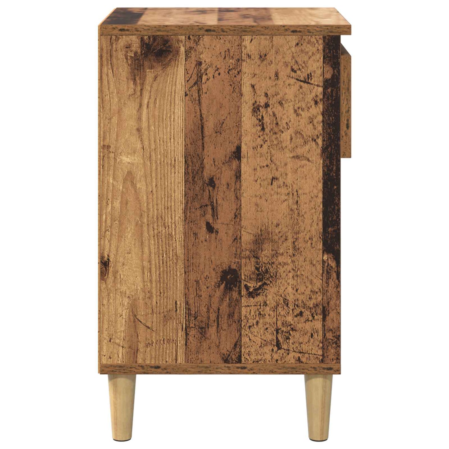 Cipőszekrény 102 x 36 x 60 cm Szerelt Fa Öreg fa