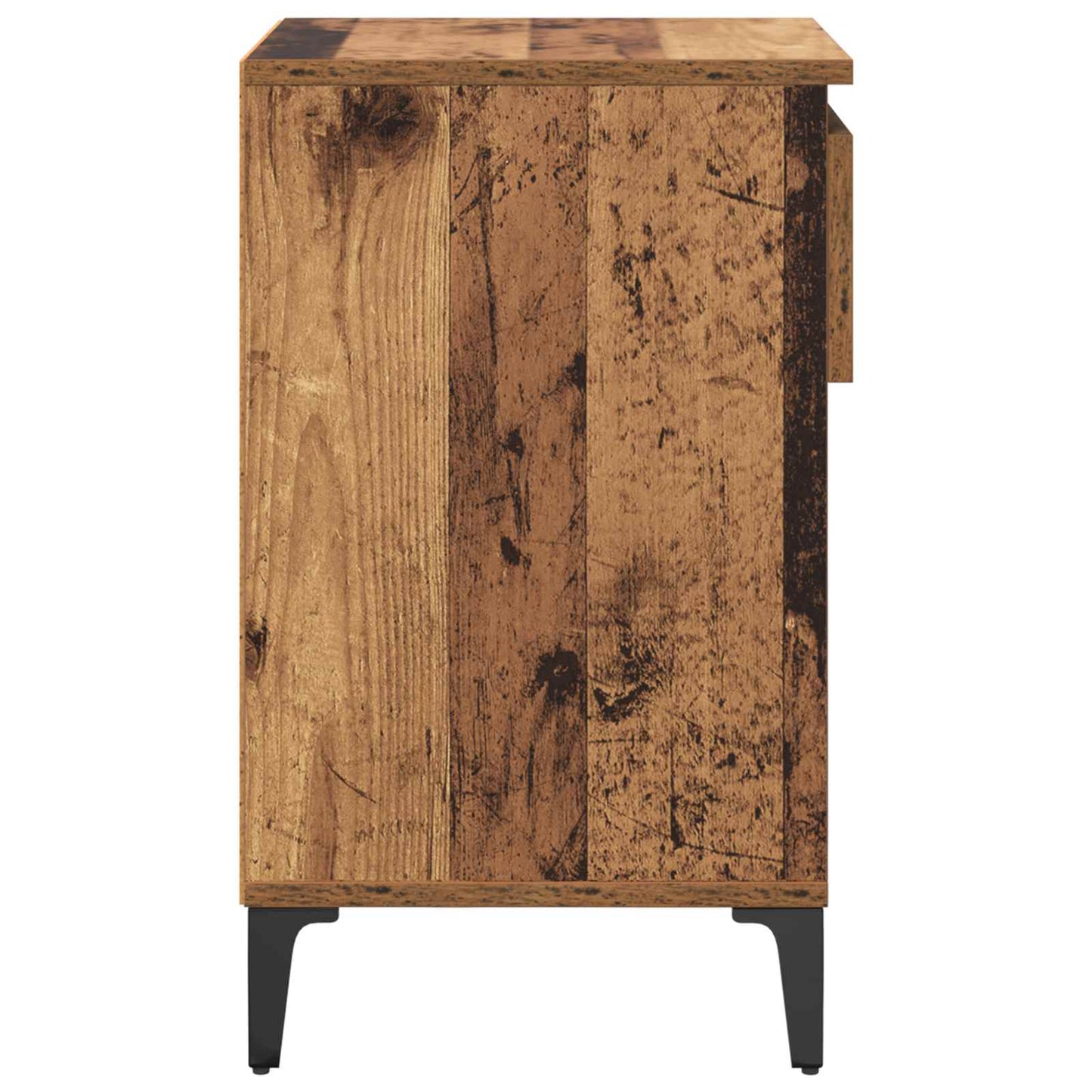 Cipőszekrény 102 x 36 x 60 cm Szerelt Fa Régi fa