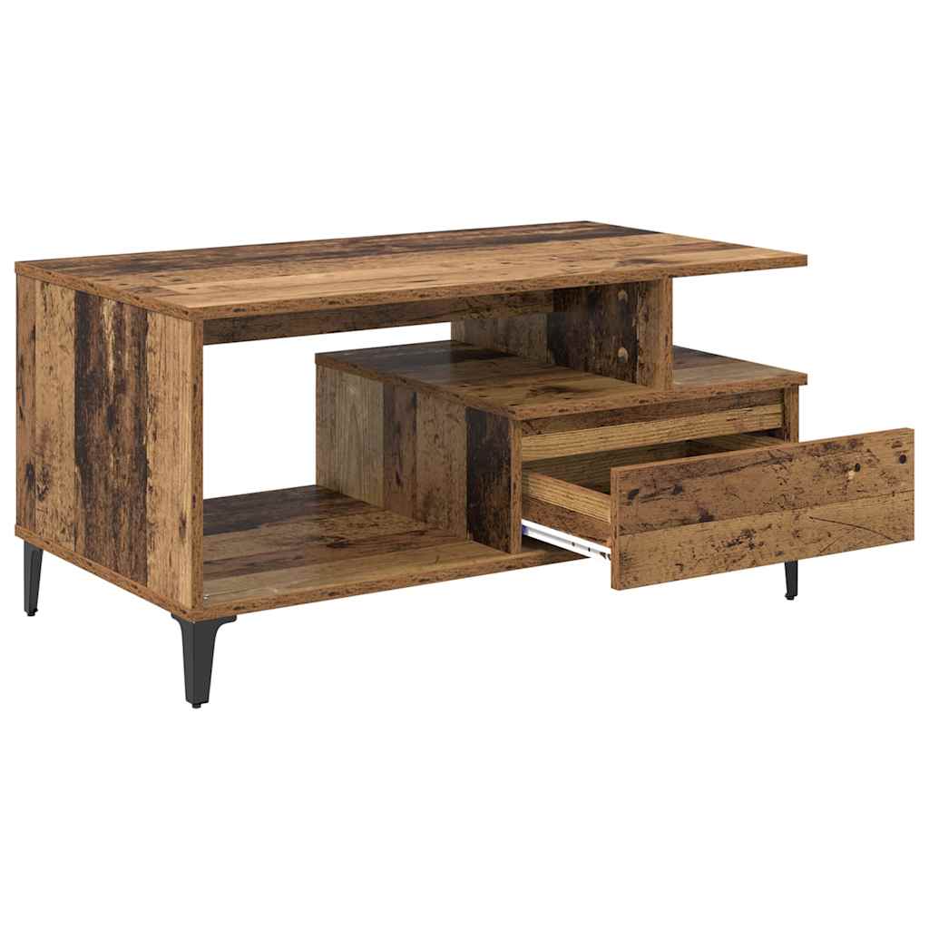 Dohányzóasztal Öreg fa 90 x 49 x 45 cm Szerelt Fa