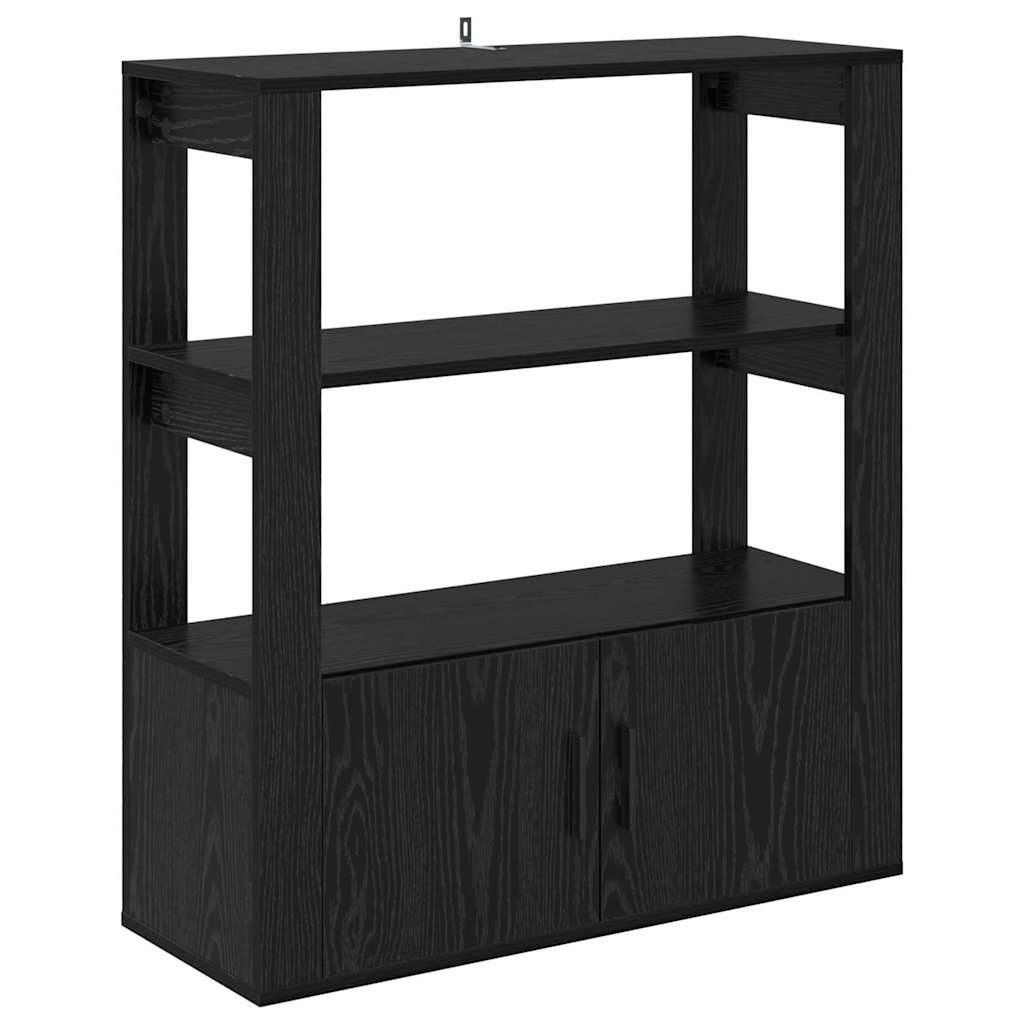 Széf Musta tammi 30 x 80 x 90 cm Szerelt Fa