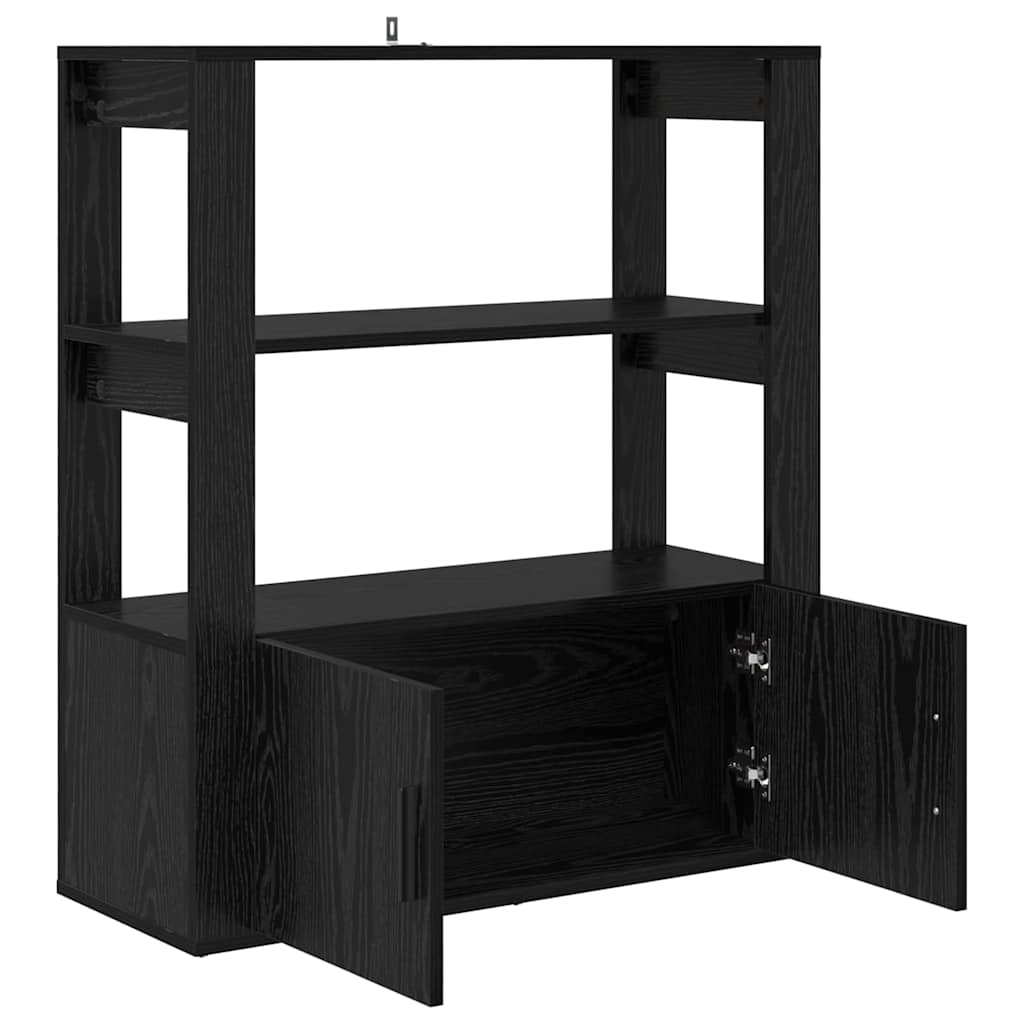 Széf Musta tammi 30 x 80 x 90 cm Szerelt Fa