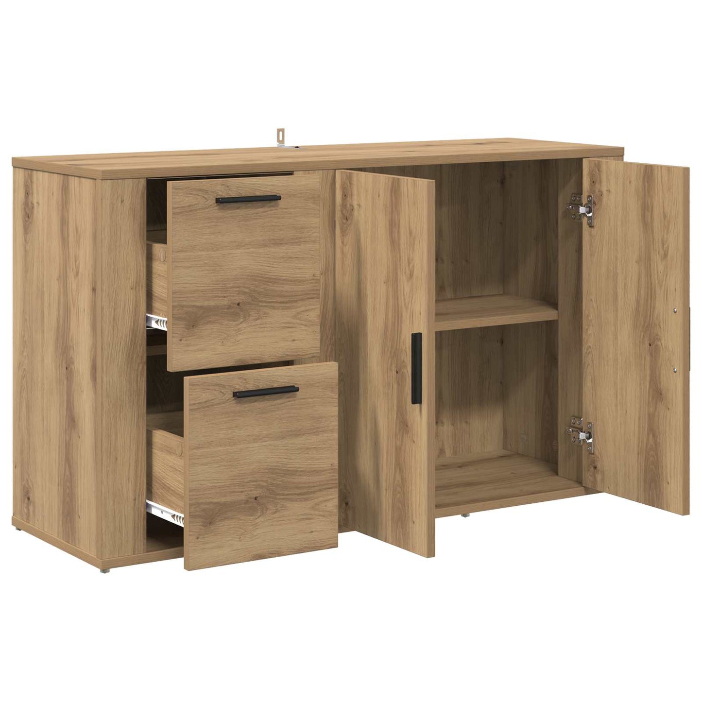 Széf Artisan tölgy 100 x 33 x 59.5 cm Szerelt Fa