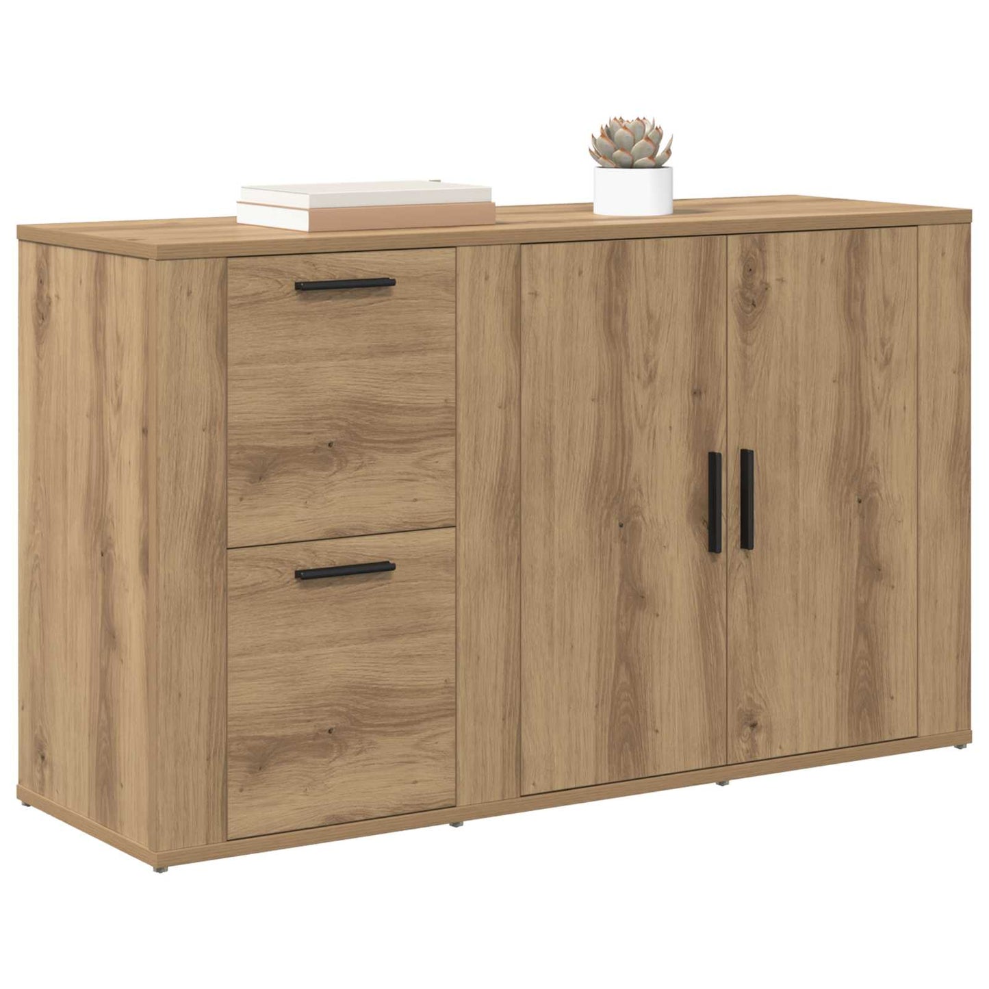 Széf Artisan tölgy 100 x 33 x 59.5 cm Szerelt Fa