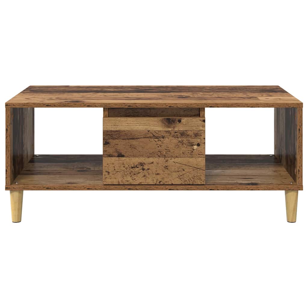 Dohányzóasztal Öreg fa 90 x 50 x 26.5 cm Szerelt Fa