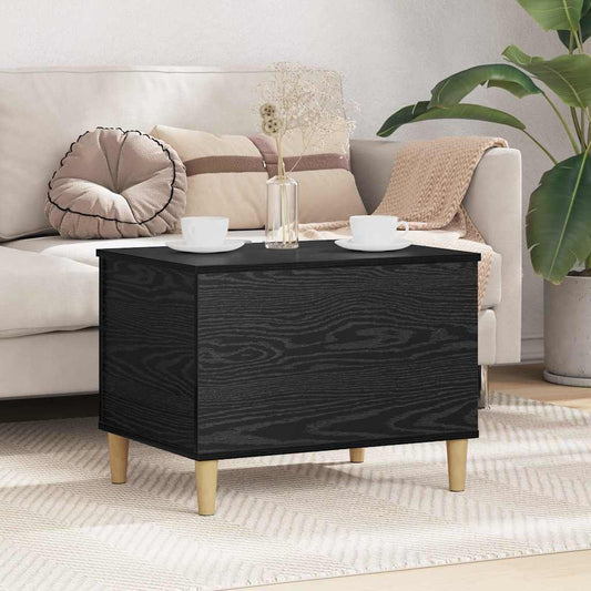 Éjjeliszekrény Fekete tölgy 60 x 44,5 x 45 cm Faanyag