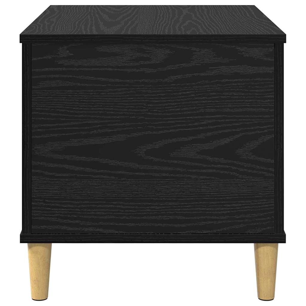 Éjjeliszekrény Fekete tölgy 60 x 44,5 x 45 cm Szerelt Fa