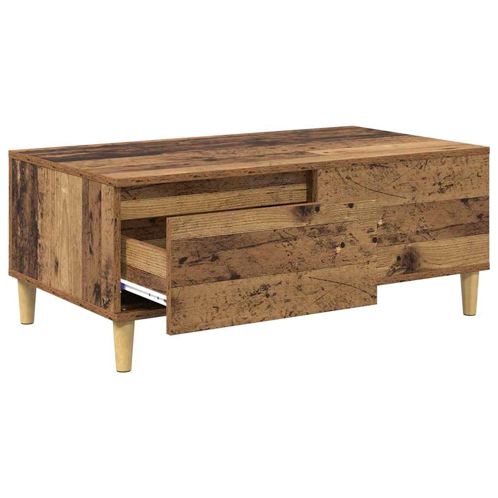 Dohányzóasztal Öreg fa 90 x 50 x 35 cm Szerelt Fa