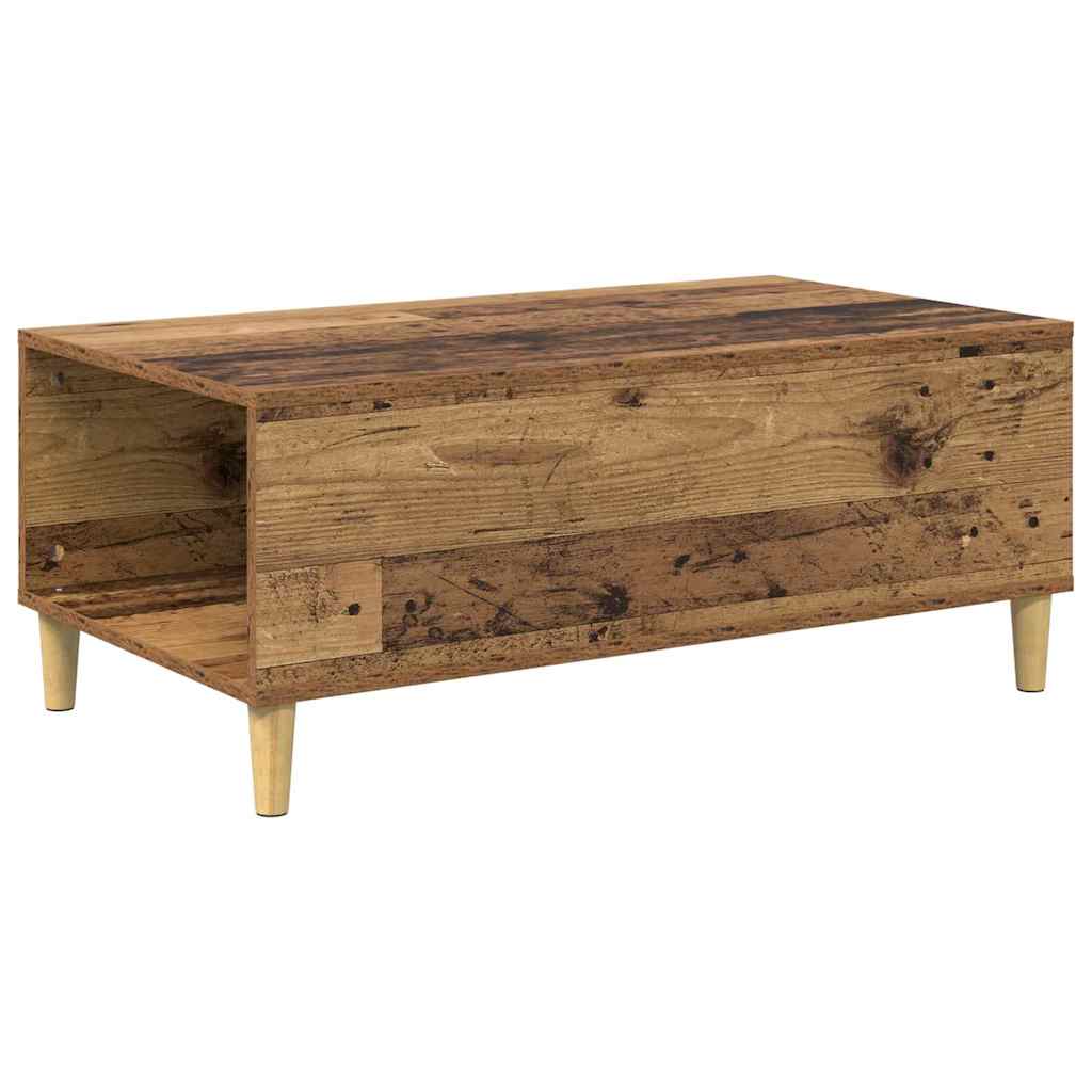 Dohányzóasztal Öreg fa 90 x 50 x 35 cm Szerelt Fa