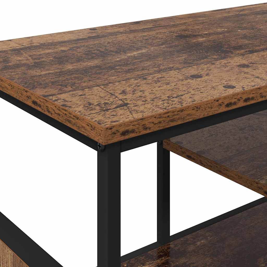 TV szekrény Öreg fa 100 x 35 x 45 cm Műszaki fa és vas