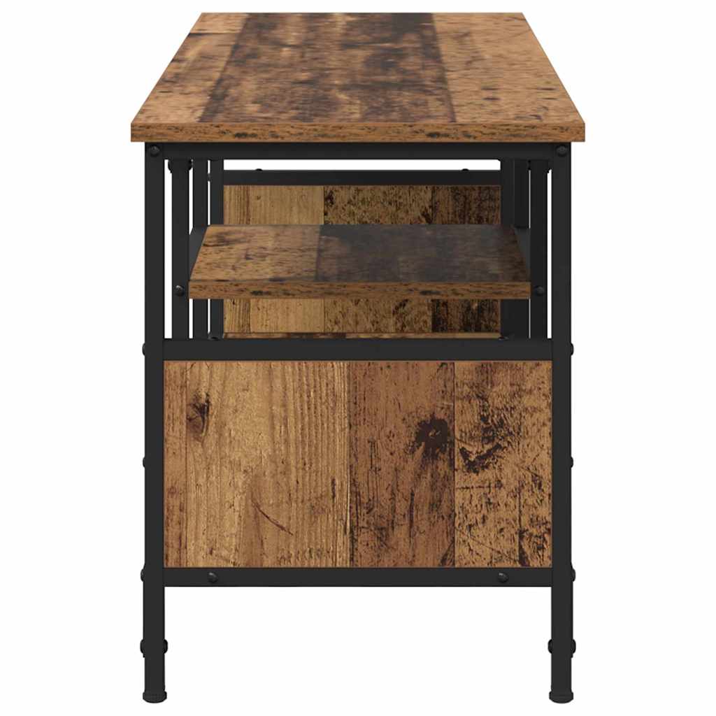 TV szekrény Öreg fa 100 x 35 x 45 cm Műszaki fa és vas