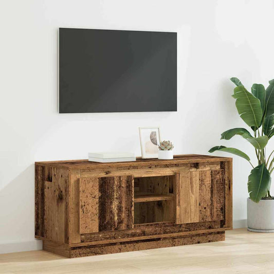 TV szekrény Öreg fa 102 x 35 x 45 cm Faanyag