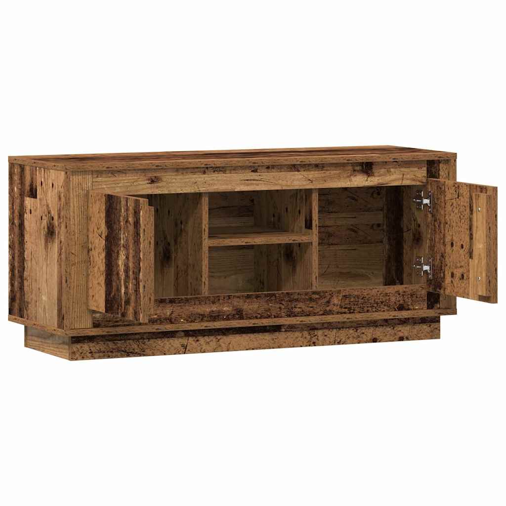 TV szekrény Öreg fa 102 x 35 x 45 cm Faanyag