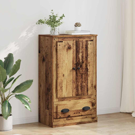 Magasfiú fiókkal Öreg fa 60 x 35,5 x 103,5 cm Faanyag