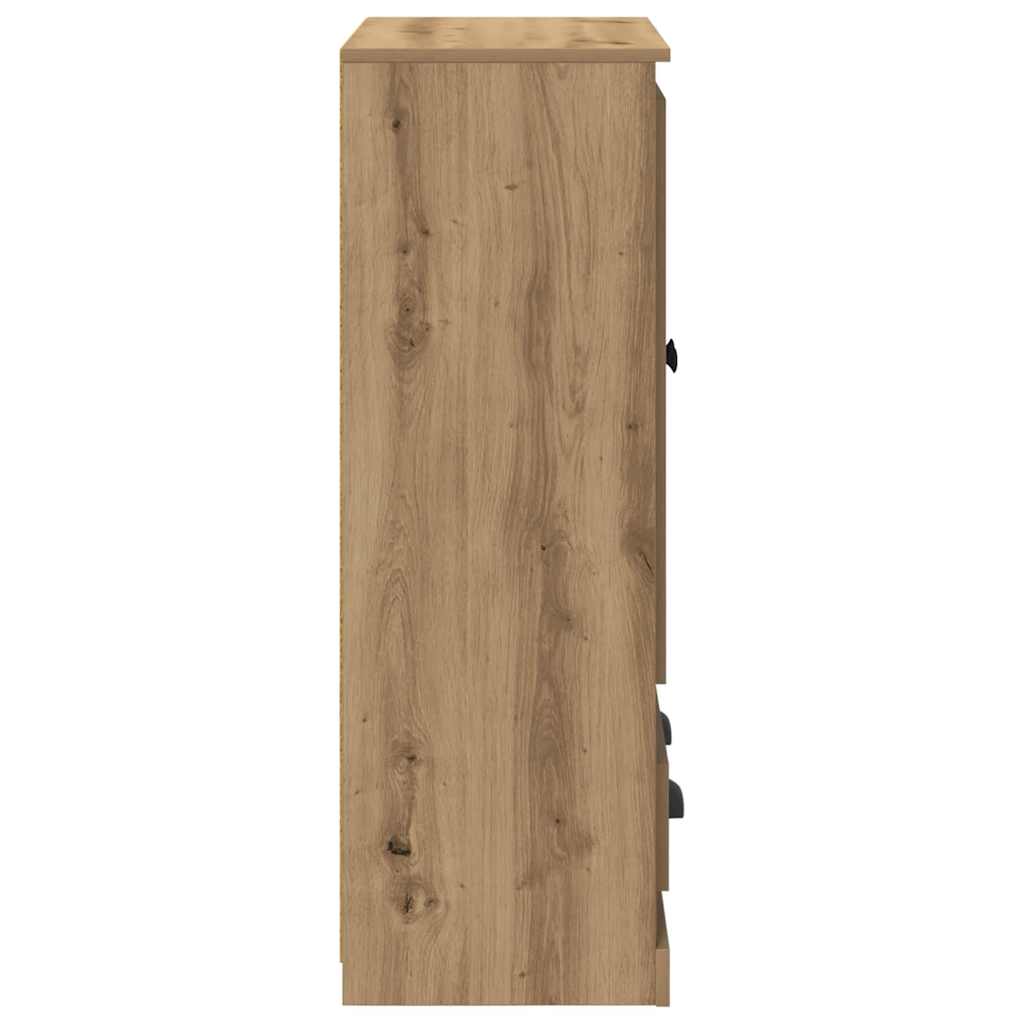 Magasfiú Artisan tölgy 60 x 35,5 x 103,5 cm Szerelt Fa