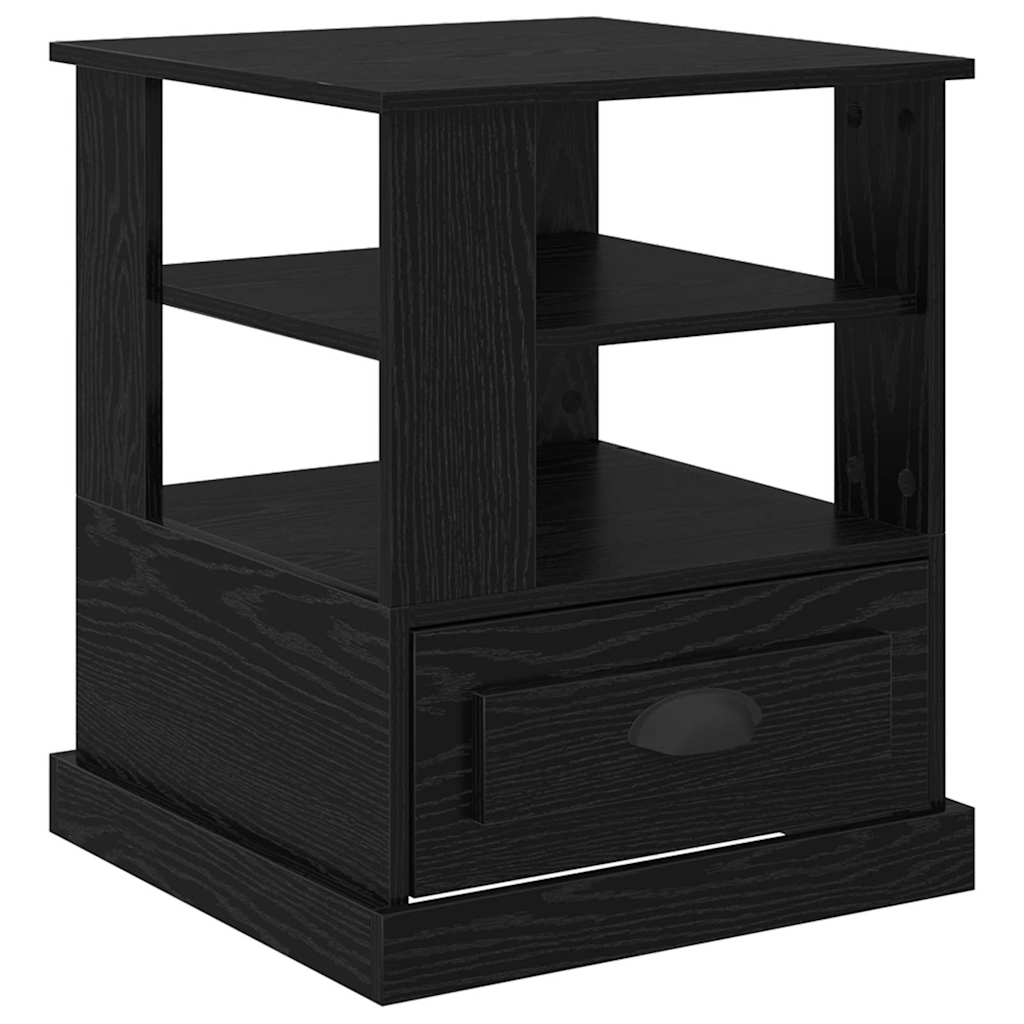 Éjjeliszekrény Fekete tölgy 50 x 50 x 60 cm Szerelt Fa
