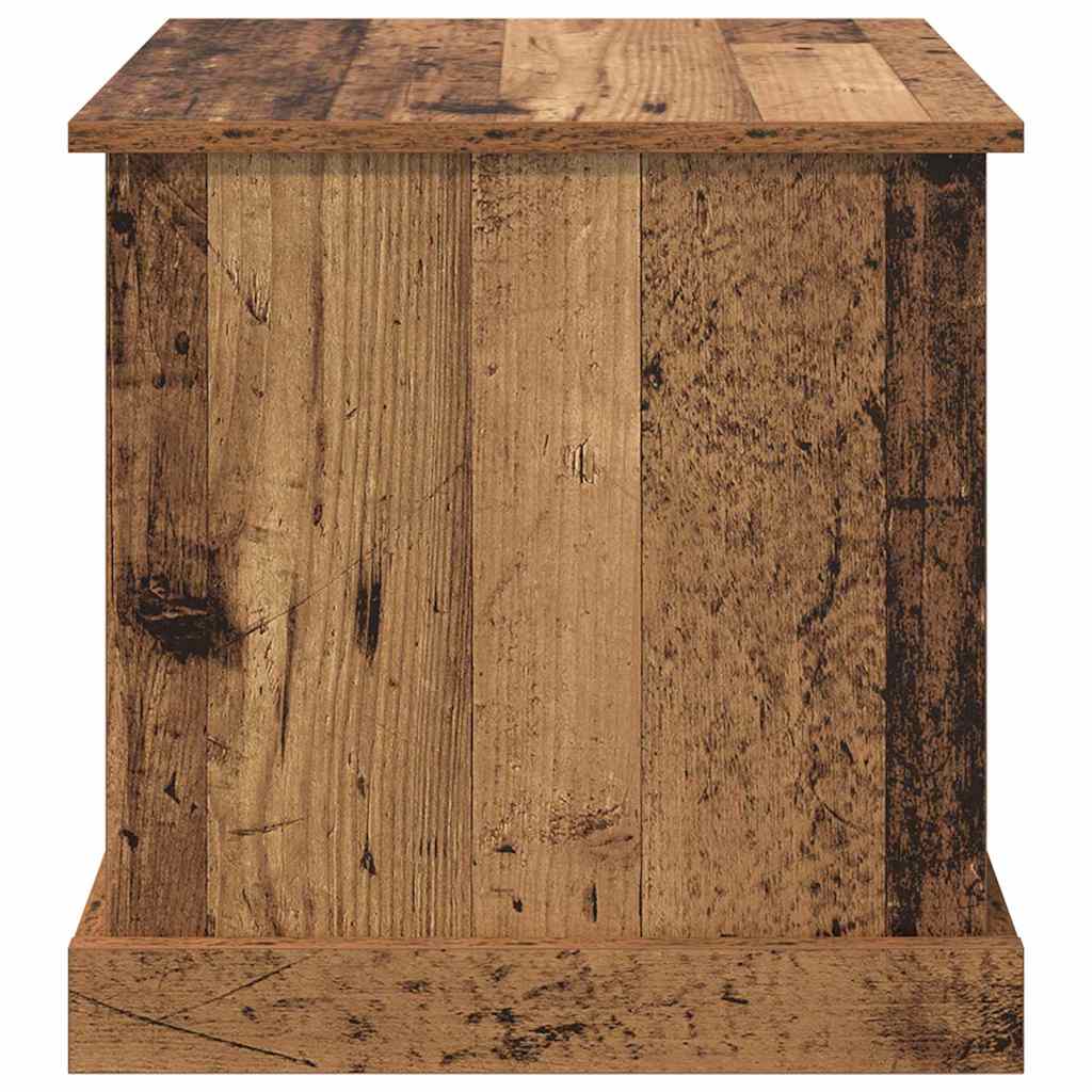 Dohányzóasztal 3 pcs Öreg fa 48 x 45 x 45 cm Szerelt Fa
