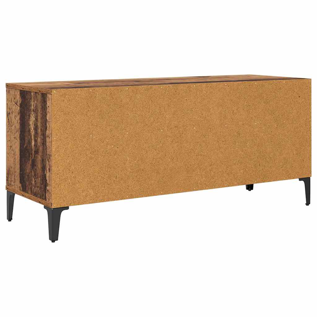 TV szekrény Öreg fa 100 x 34,5 x 44,5 cm Műszaki fa és vas