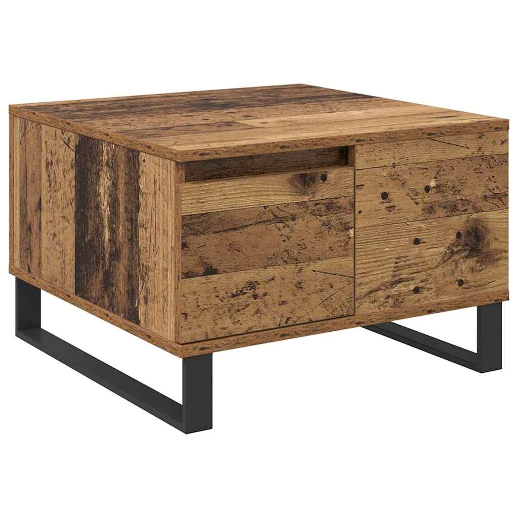 Dohányzóasztal Öreg fa 55 x 55 x 36,5 cm Szerelt Fa