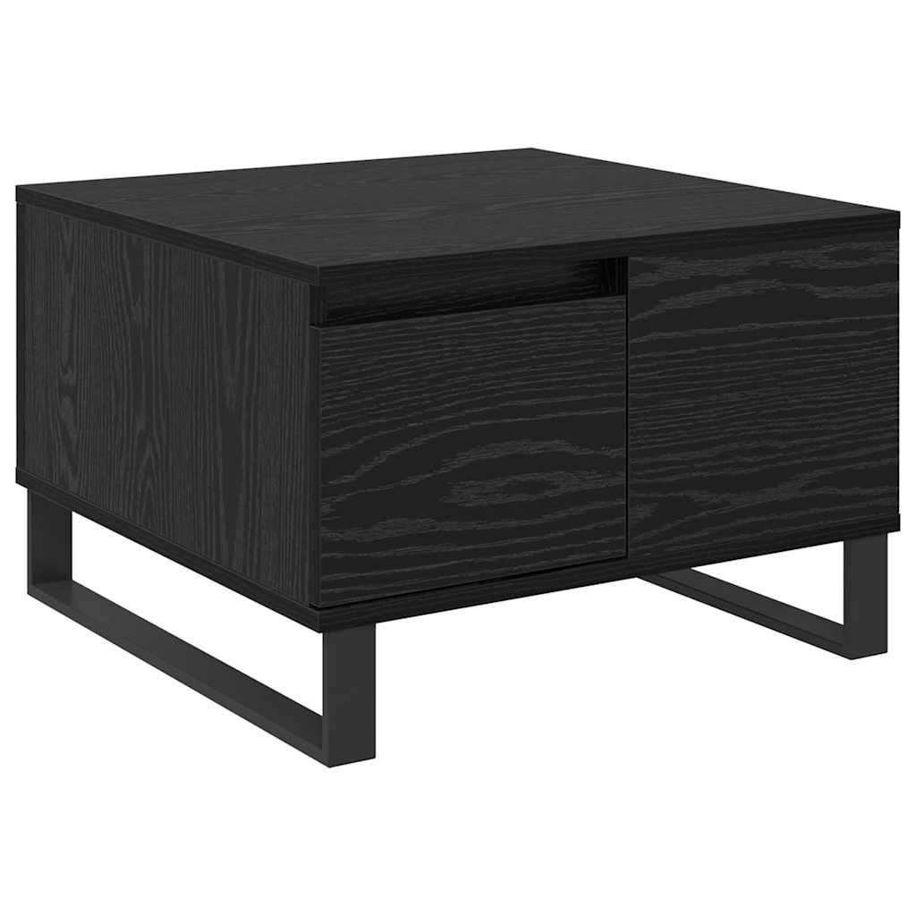 Dohányzóasztal Fekete tölgy 55 x 55 x 36,5 cm Szerelt Fa