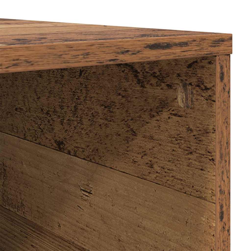 Dohányzóasztal Öreg fa 80 x 80 x 36,5 cm Szerelt Fa