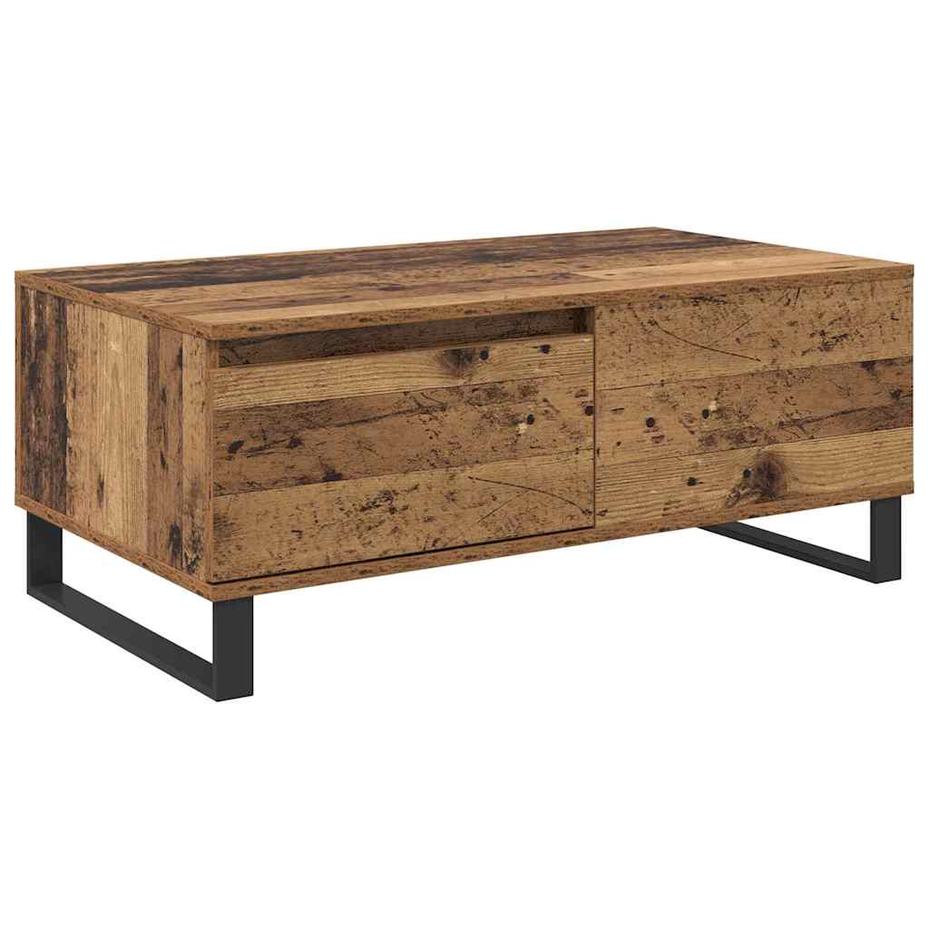 Dohányzóasztal Öreg fa 90 x 50 x 36,5 cm Szerelt Fa