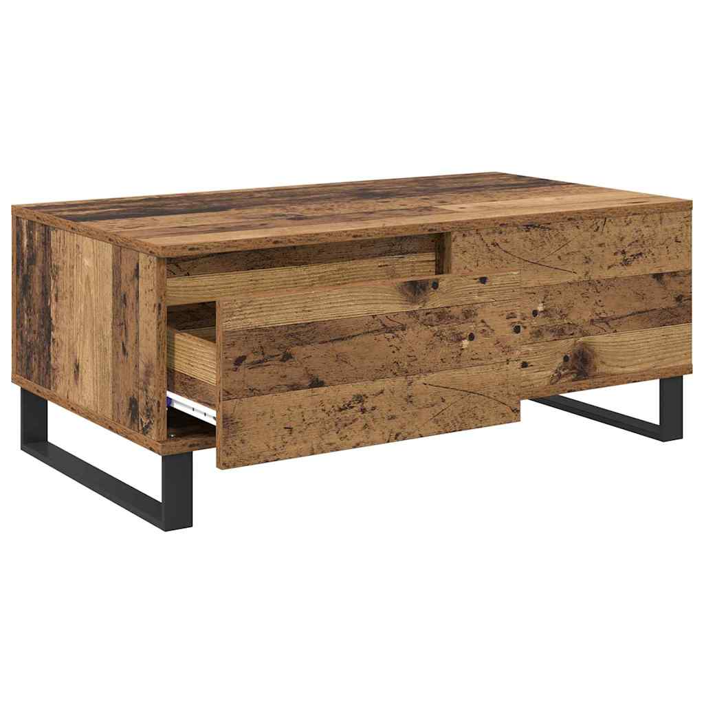 Dohányzóasztal Öreg fa 90 x 50 x 36,5 cm Szerelt Fa