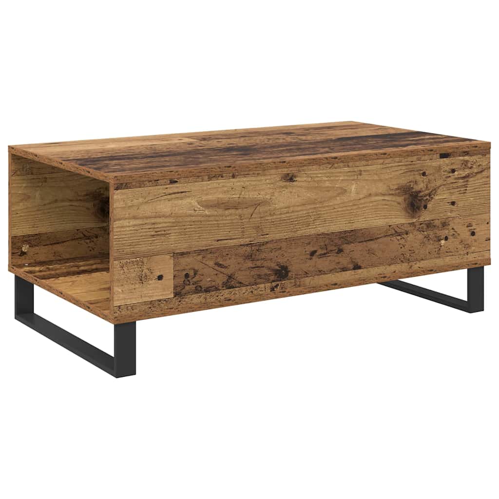 Dohányzóasztal Öreg fa 90 x 50 x 36,5 cm Szerelt Fa