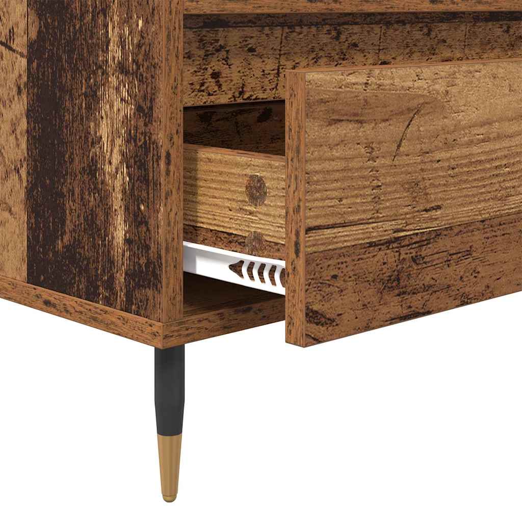 TV szekrény Öreg fa 100 x 34,5 x 44,5 cm Műszaki fa és vas