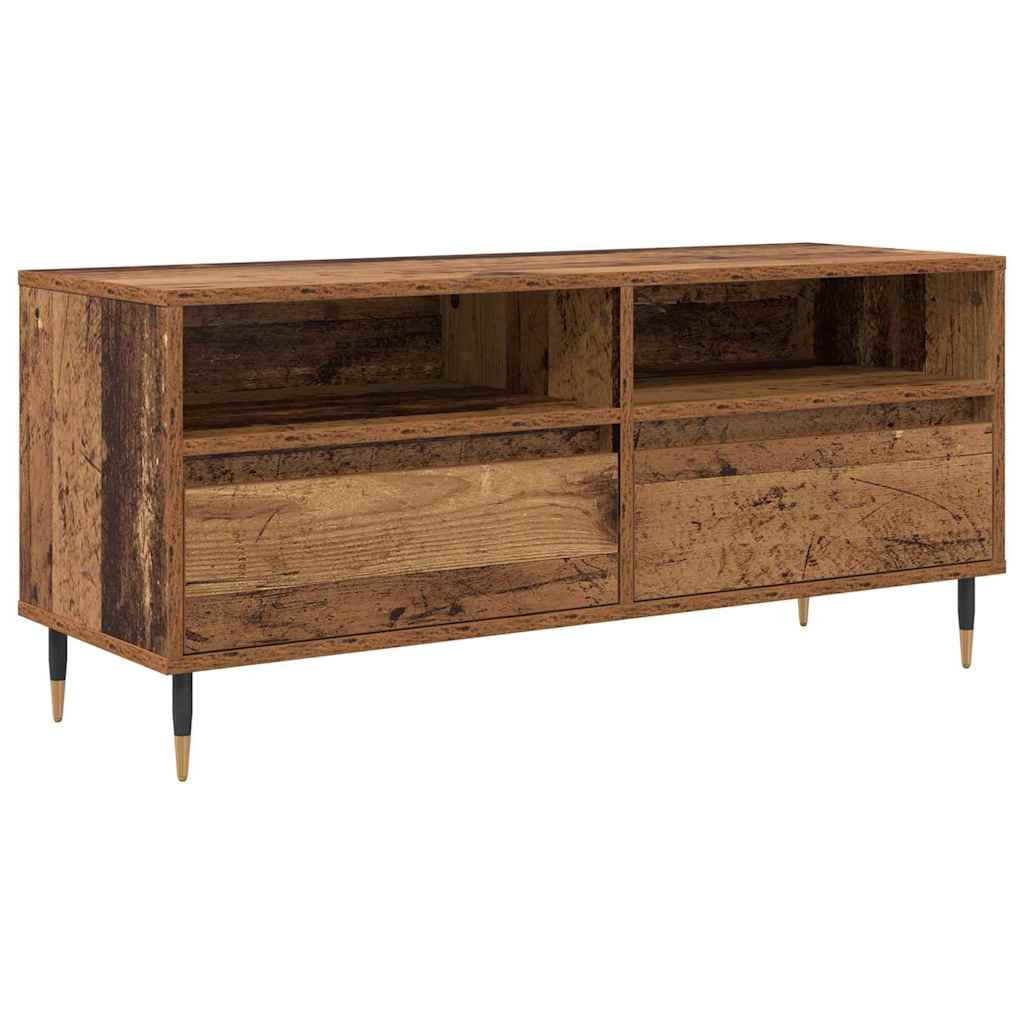 TV szekrény Öreg fa 100 x 34,5 x 44,5 cm Műszaki fa és vas