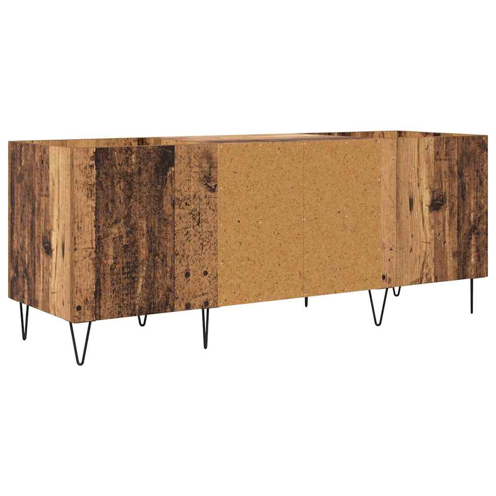 Hanglemez szekrény Öreg fa 121 x 38 x 48 cm Műszaki fa és vas