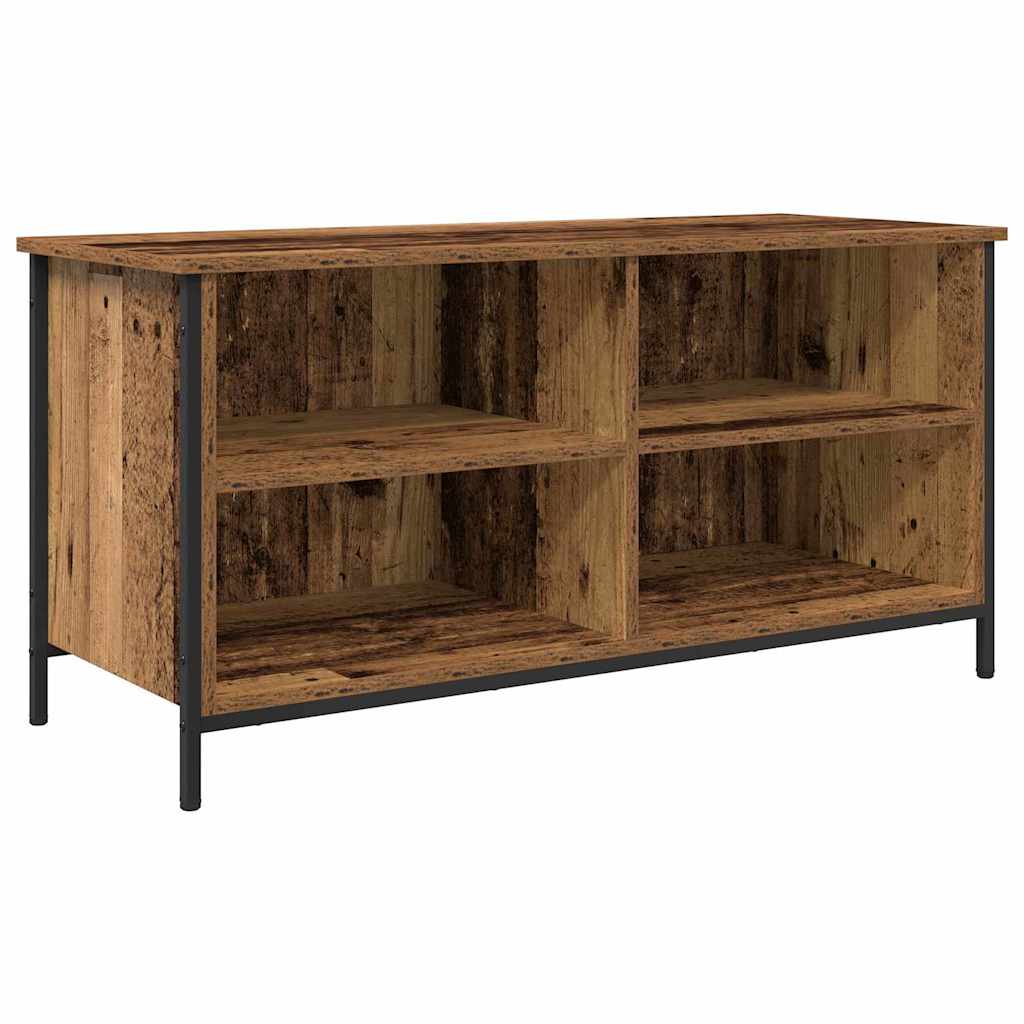 TV szekrény 100 x 40 x 50 cm Öreg fa Szerelt Fa