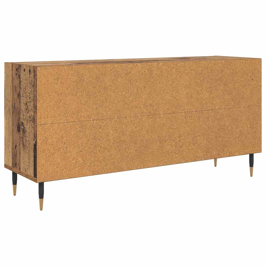 TV szekrény 103,5 x 30 x 50 cm Öreg fa Szerelt Fa