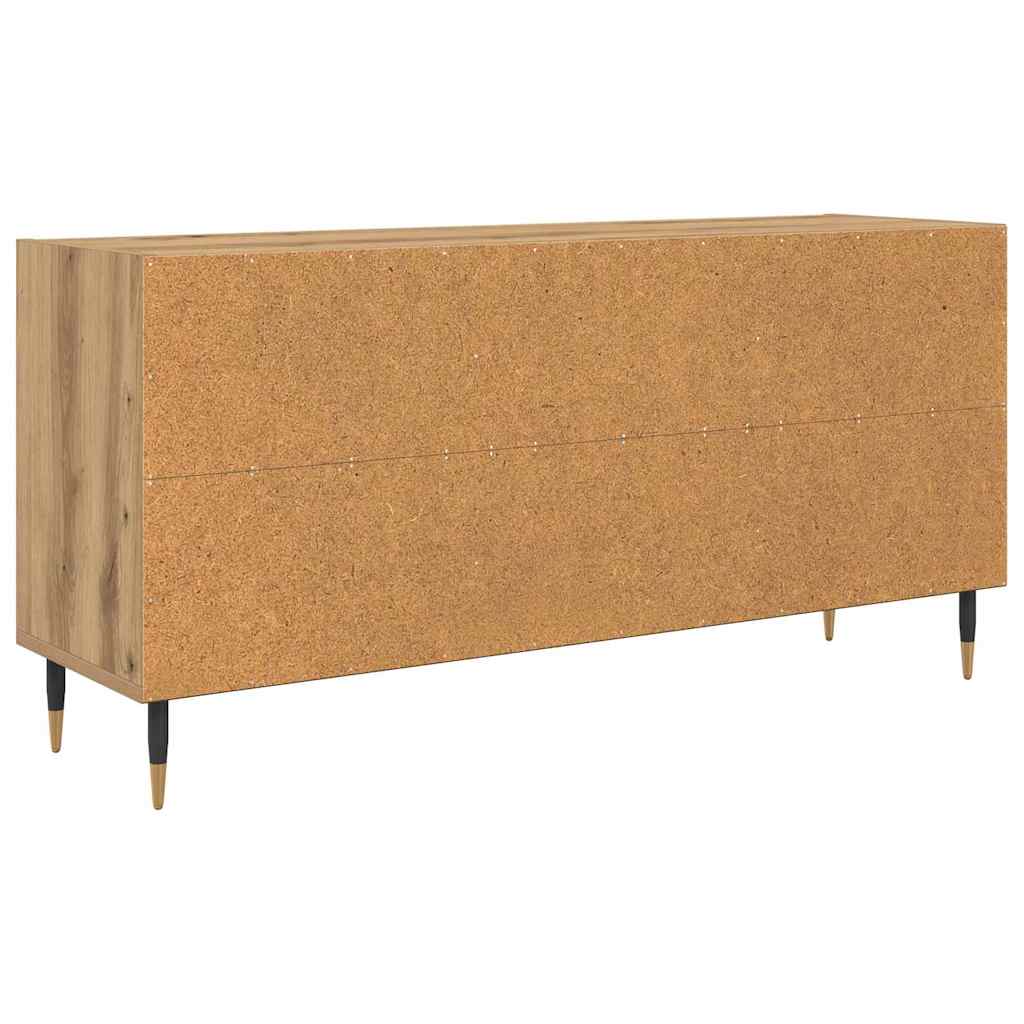 TV szekrény 103,5 x 30 x 50 cm Artisan tölgy Szerelt Fa