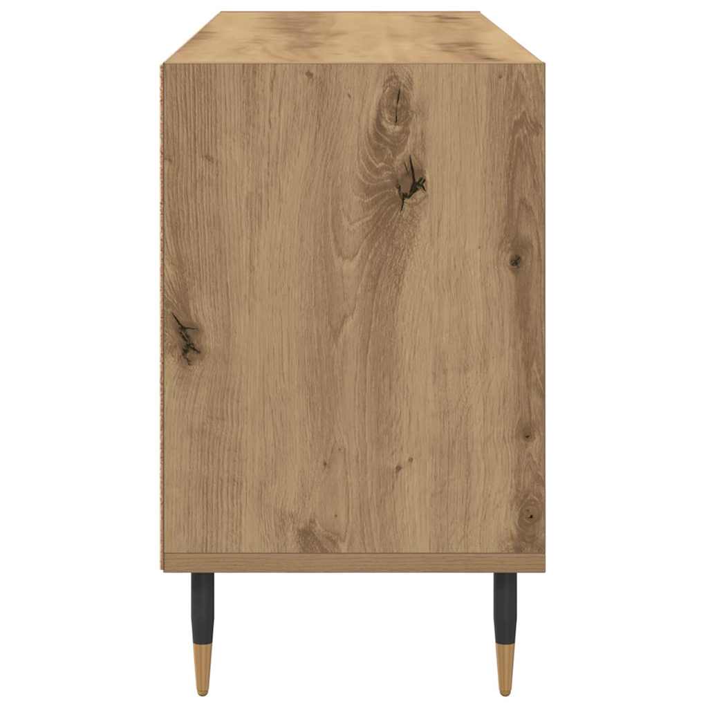 TV szekrény 103,5 x 30 x 50 cm Artisan tölgy Szerelt Fa
