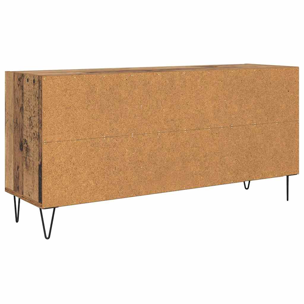 TV szekrény 103,5 x 30 x 50 cm Öreg fa Szerelt Fa