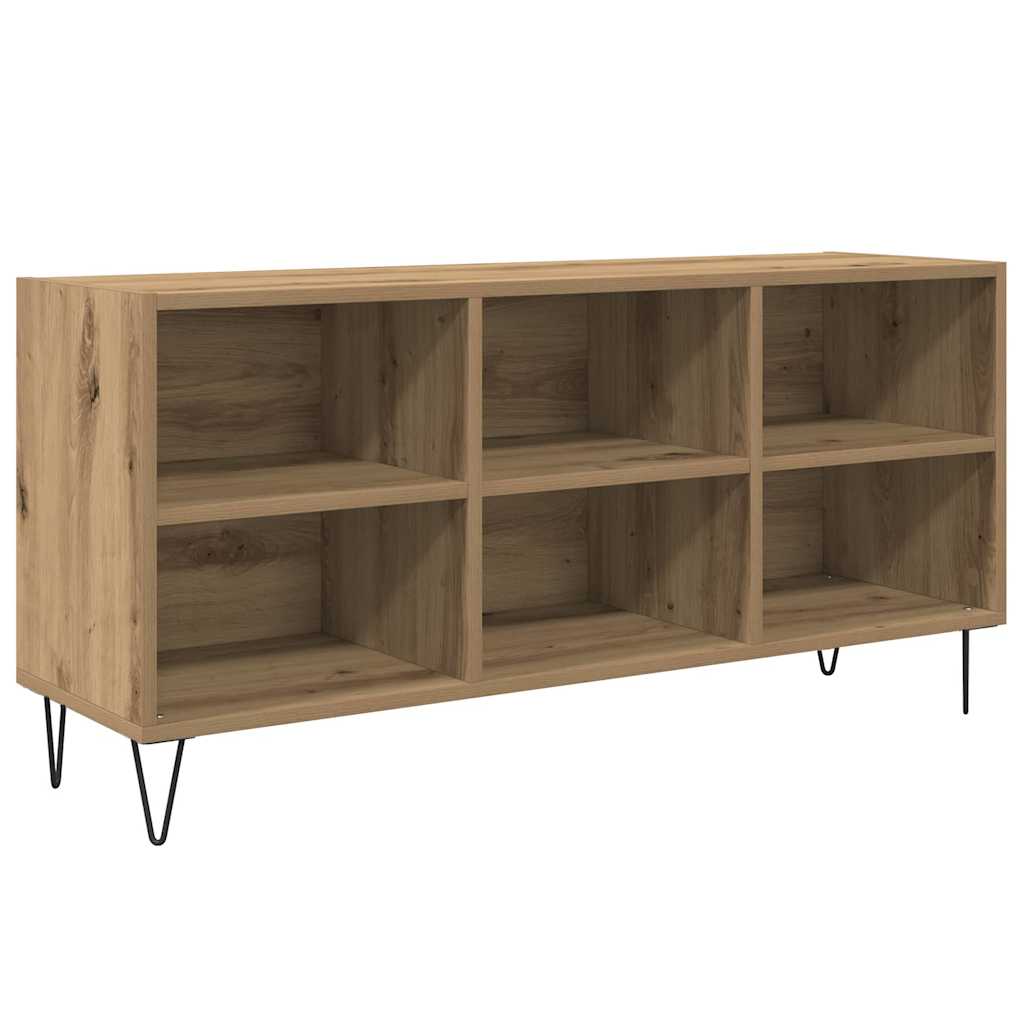 TV szekrény 103,5 x 30 x 50 cm Artisan tölgy Szerelt Fa