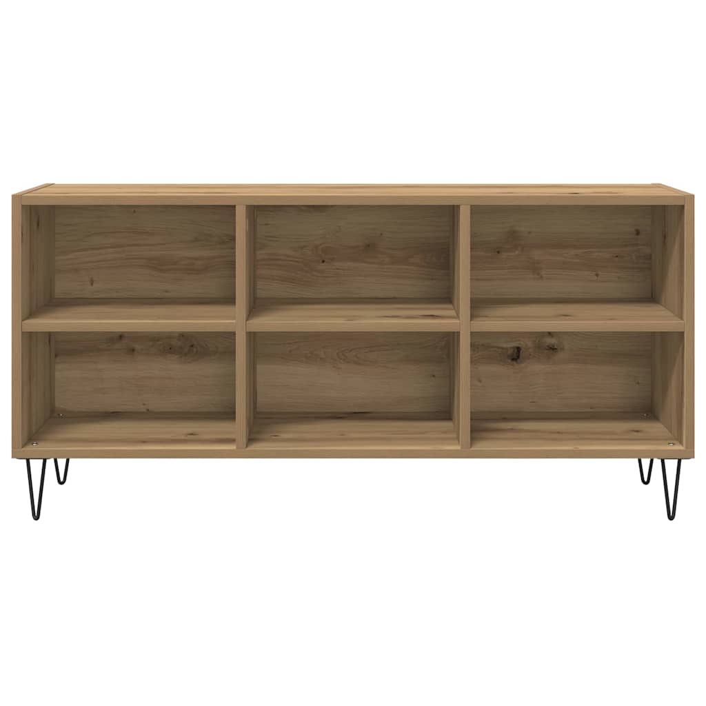 TV szekrény 103,5 x 30 x 50 cm Artisan tölgy Szerelt Fa