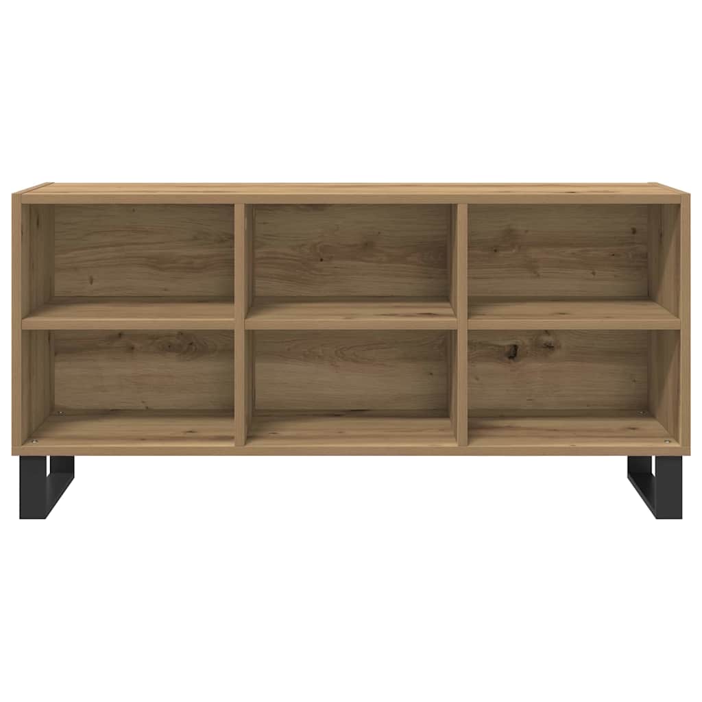 TV szekrény 103,5 x 30 x 50 cm Artisan tölgy Szerelt Fa